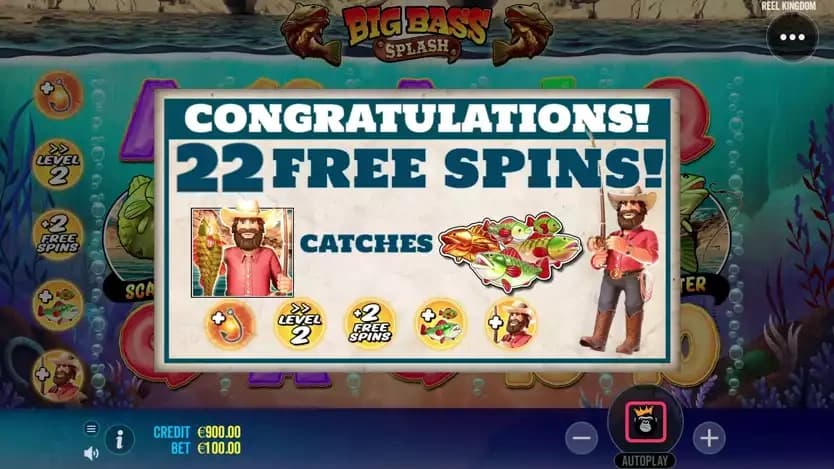 Big Bass Splash gameplay